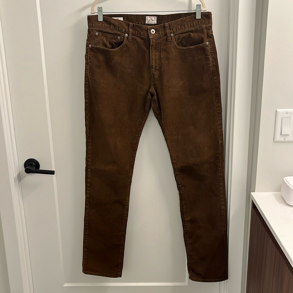 J. Crew 484 Slim-fit pant in corduroy